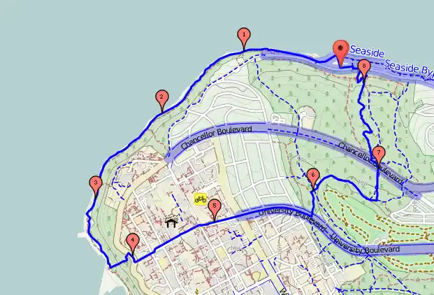 Foreshore Trail to Wreck Beach