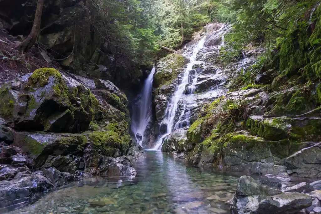 Kennedy Falls in North Vancouver, BC