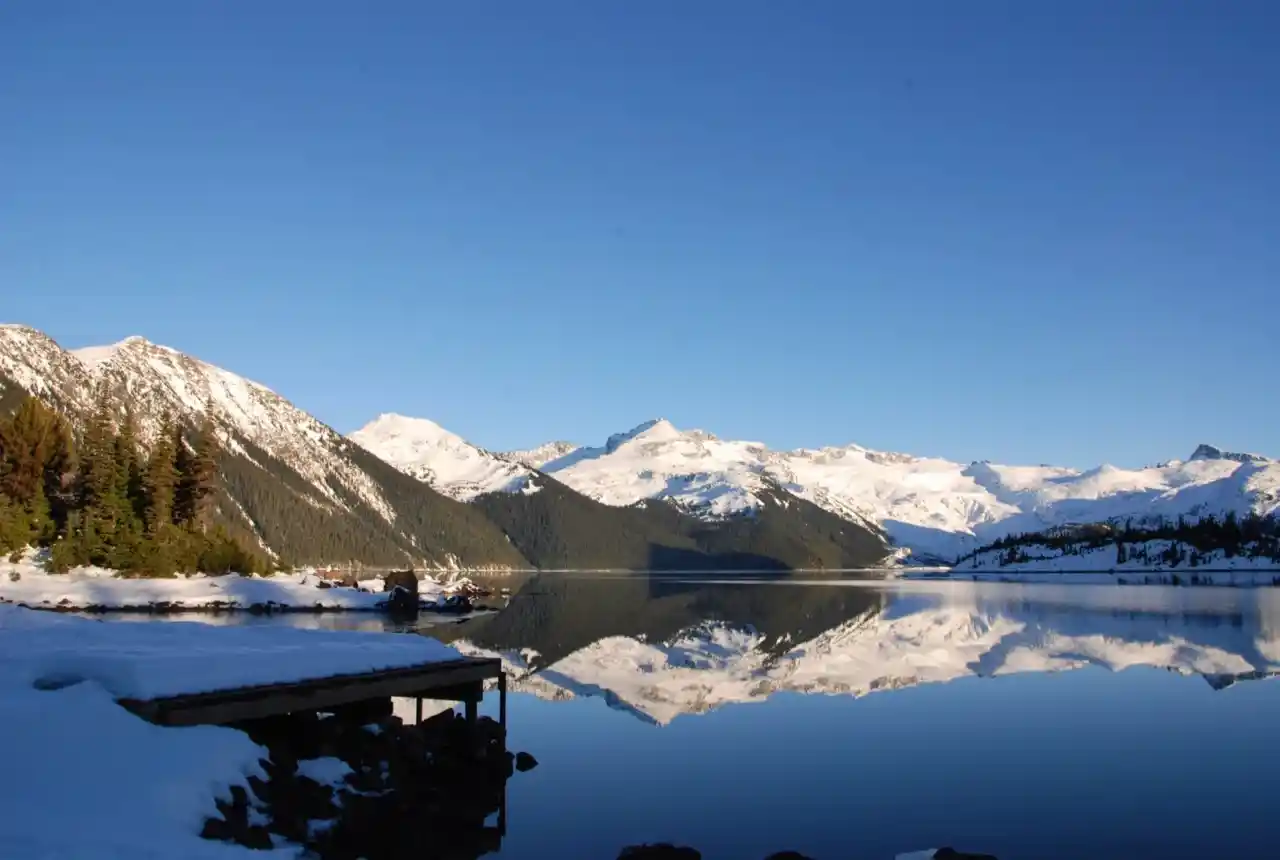 Boat dock at Garibaldi Lake