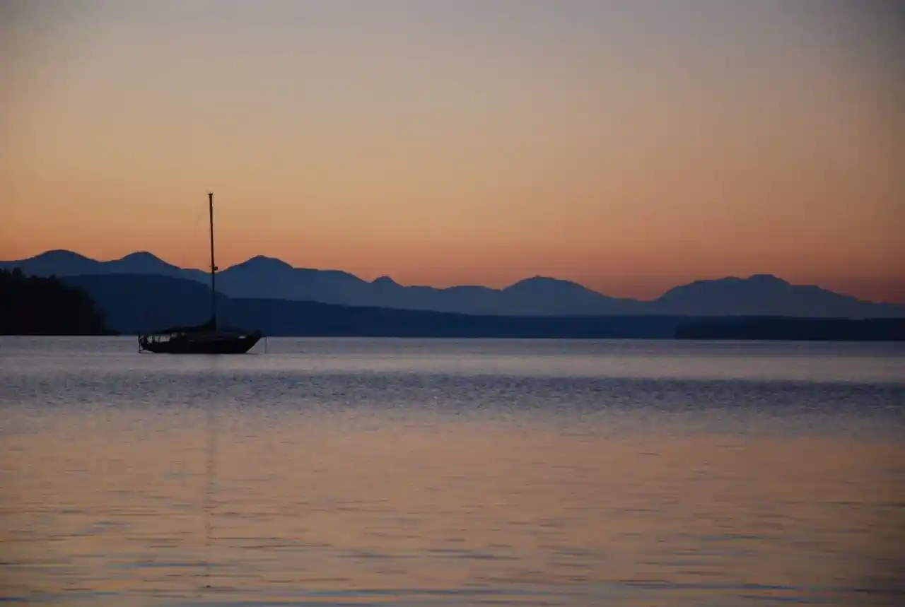 Sunset on Galiano Island