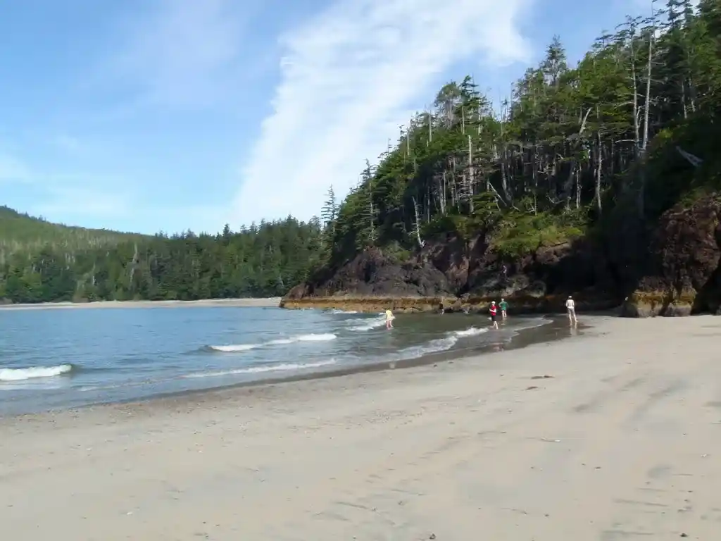 San Josef Bay Beach in Cape Scott Provincial Park