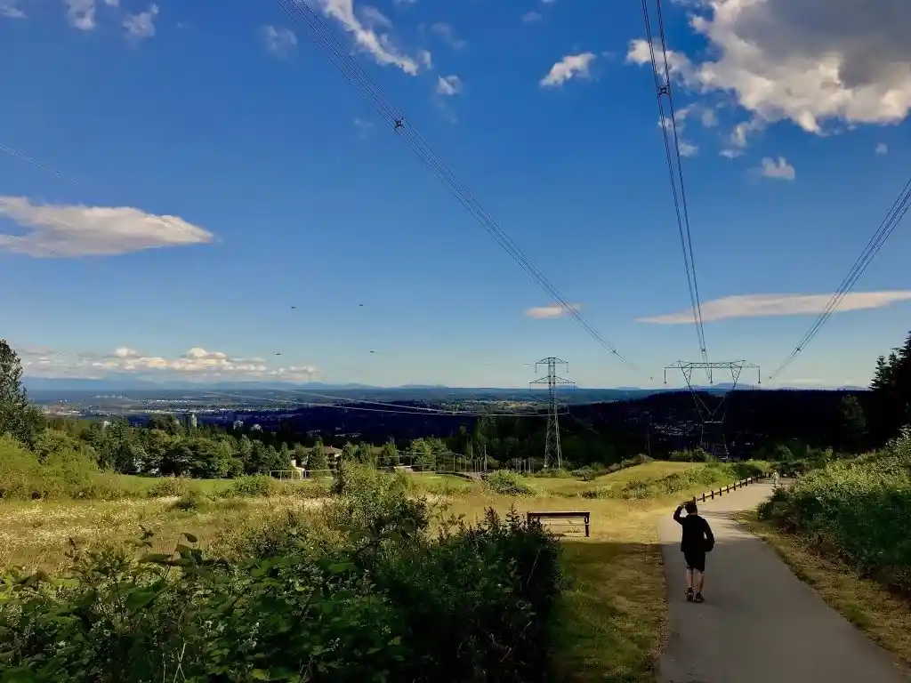 The Coquitlam Crunch trail is a great workout.