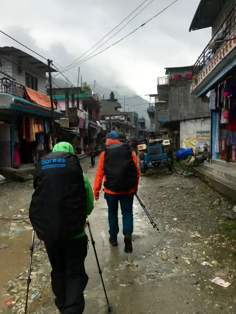Trekking to Annapurna Base Camp