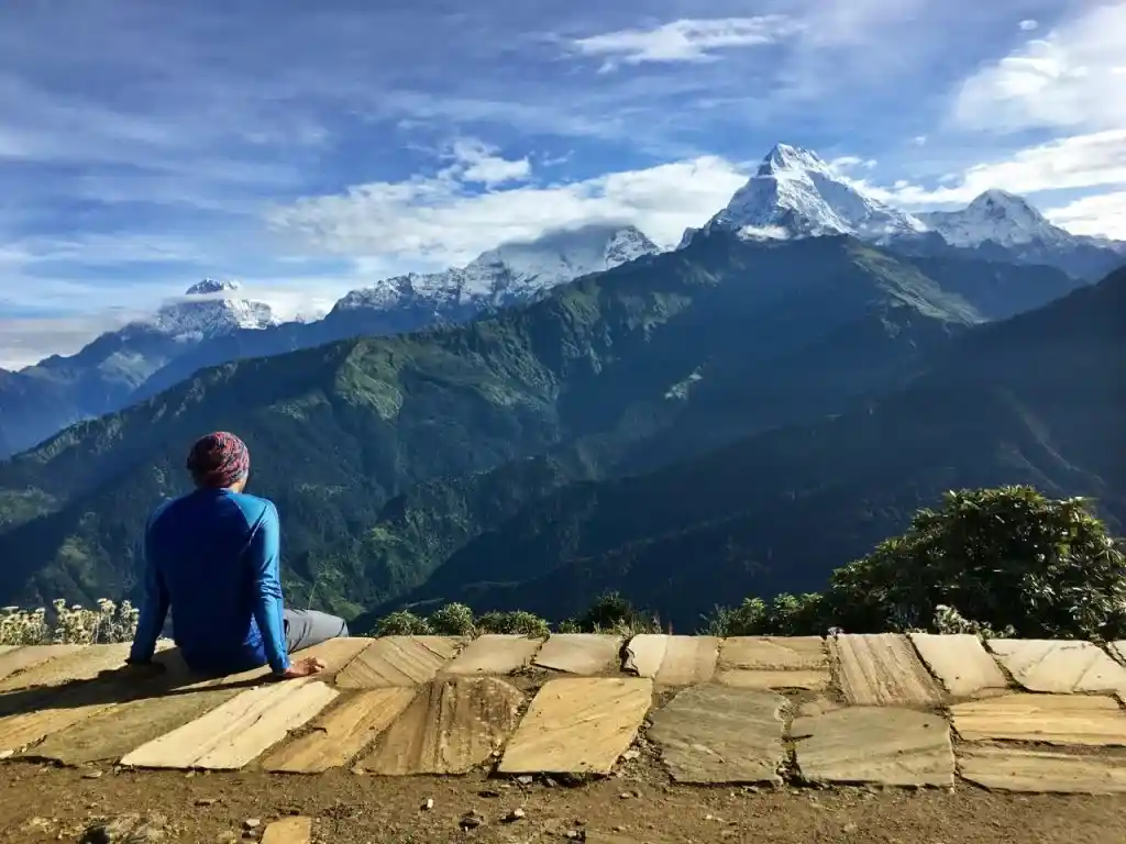 Trekking to Annapurna Base Camp
