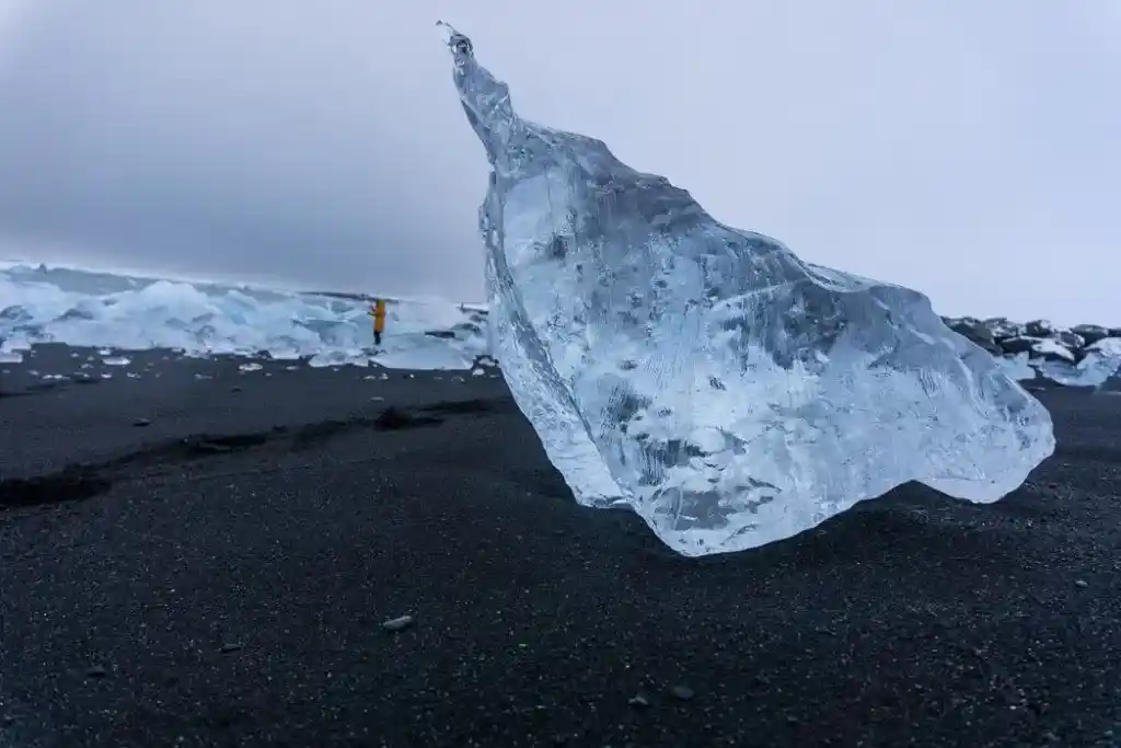 Diamond beach icebergs. A winter week in Iceland. Iceland in January. 35 Photos that will make you want to go to Iceland in winter.