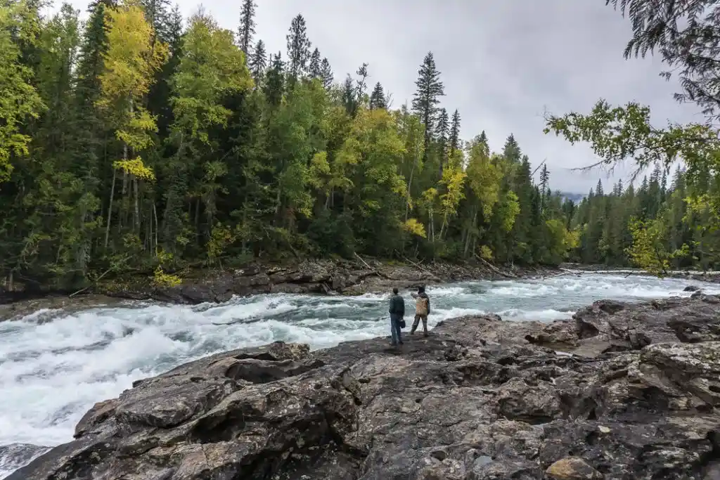 Bailey's Chute, one of the many gorgeous waterfalls in Wells Gray Provincial Park near Kamloops, BC