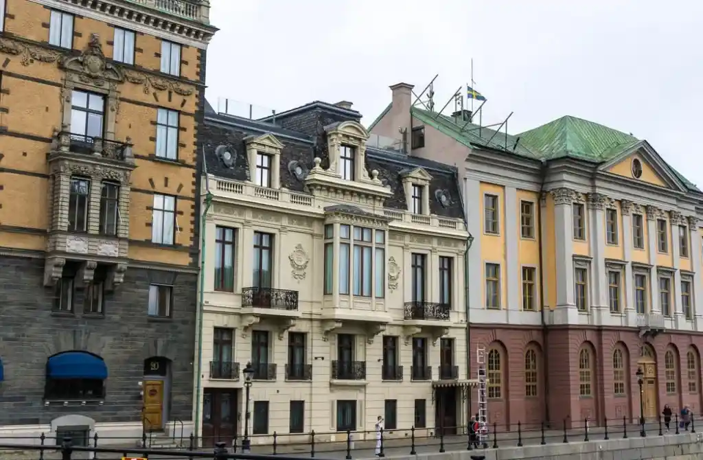 Sagerskahuset, Sweden's White House. Visit it on the Ultimate Self-Guided Walking Tour of Stockholm