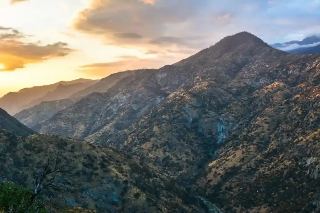 The scenic drive in Kings Canyon National Park - just one of many things to do in Sequoia and Kings Canyon National Parks.