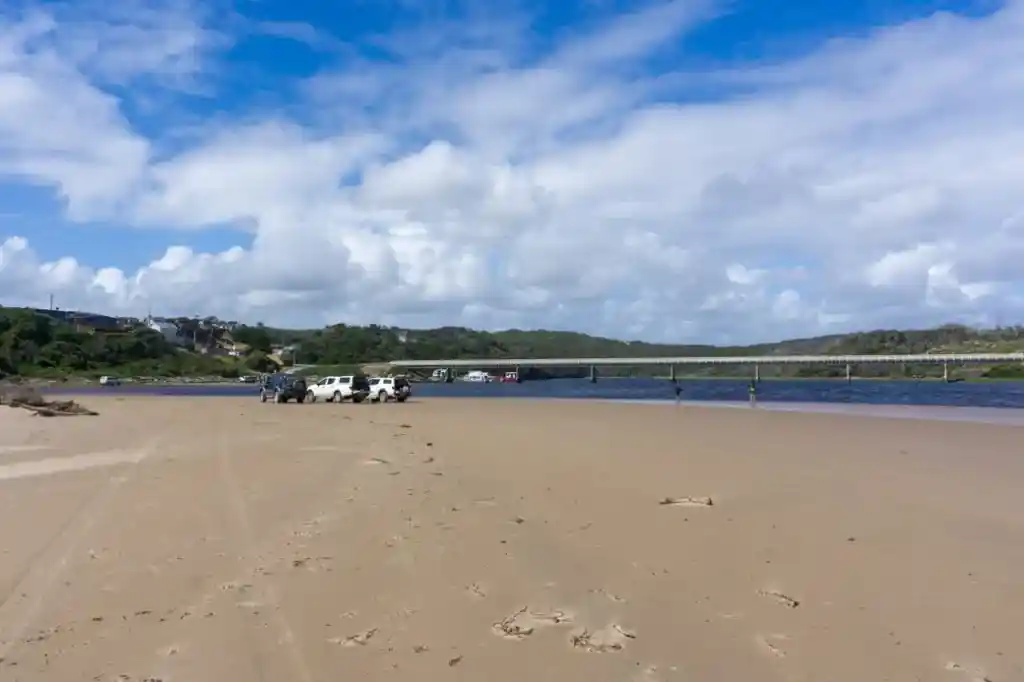 The town of Arthur River on the Tarkine Drive in Tasmania