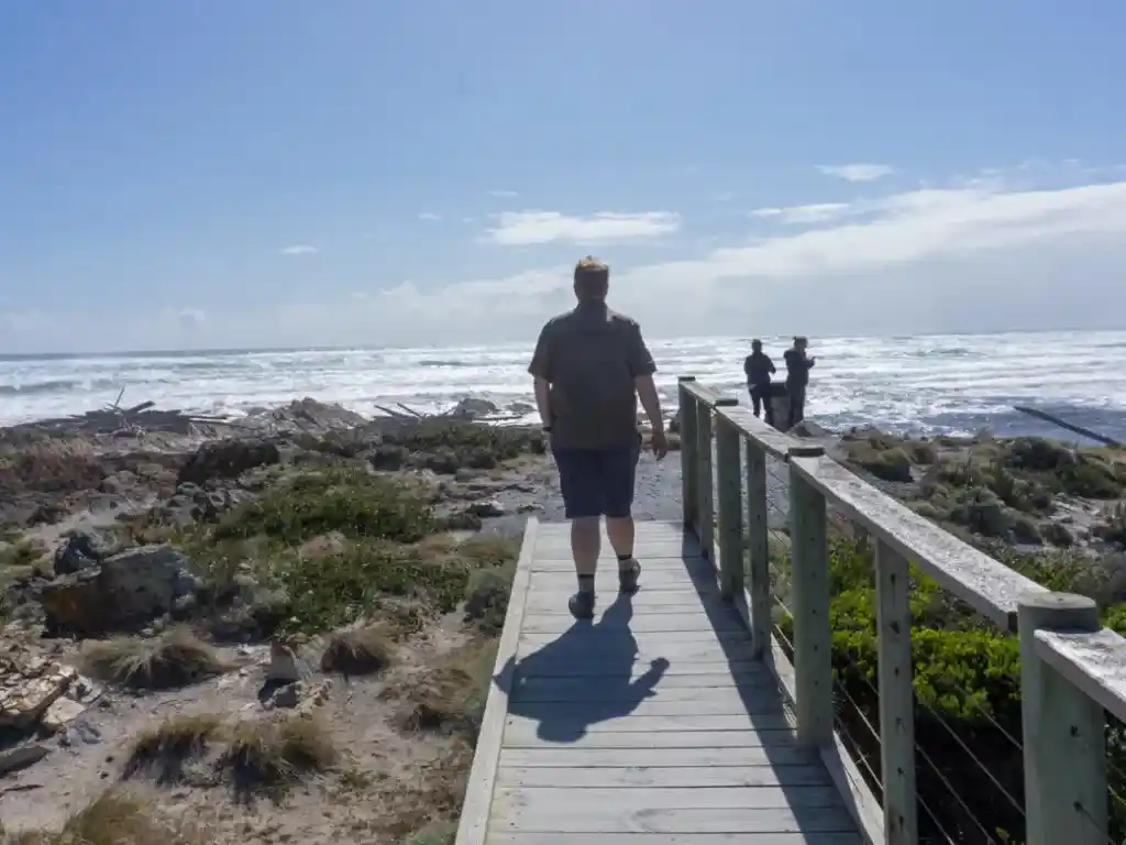 Edge of the World viewpoint in Arthur River on the Tarkine Drive in Tasmania