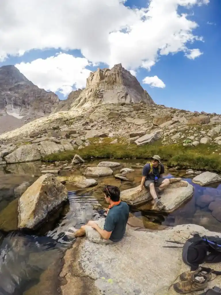 Green Lake in Rocky Mountain National Park. One of the best lake hikes in Colorado.