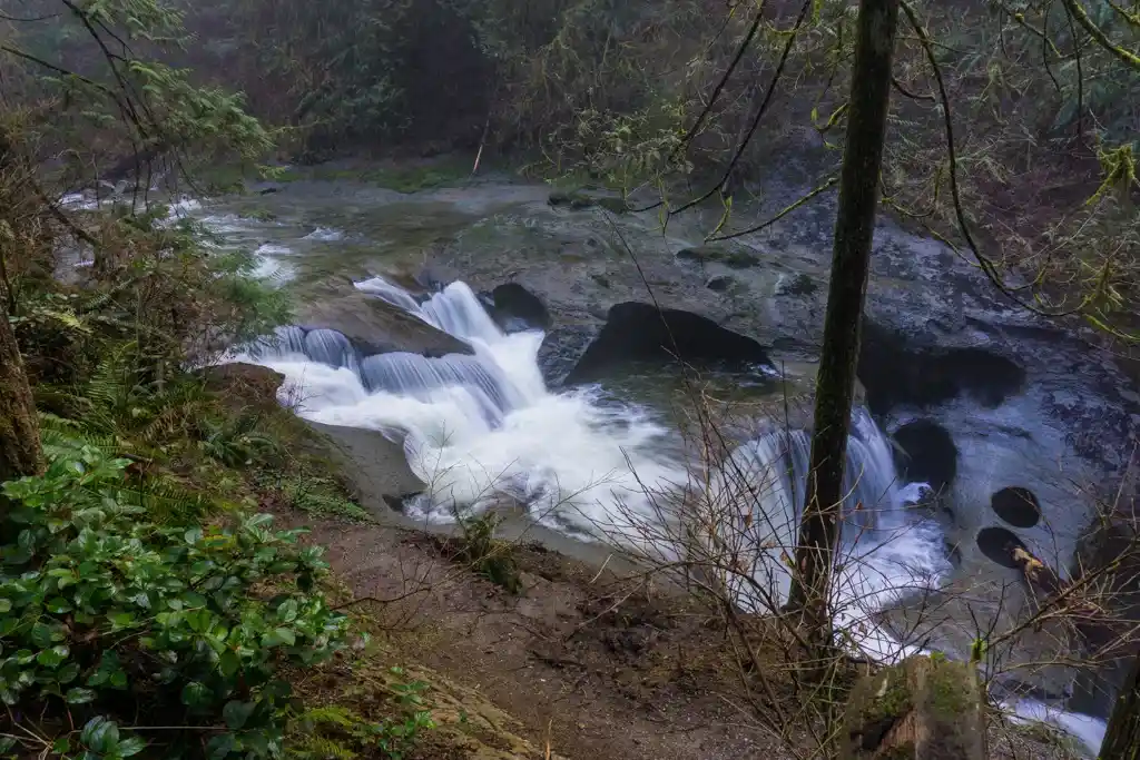 Kanaka Creek Falls, also known as Cliff Falls in Maple Ridge