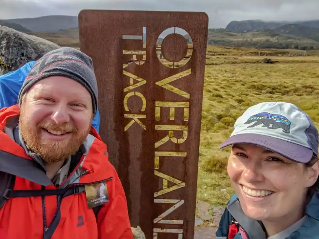 The start of the Overland Track at Ronny Creek in Cradle Mountain. The first section of the Overland Track from Ronny Creek to Waterfall Valley