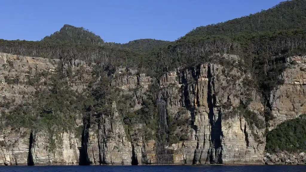 Waterfall Bay on the Tasman Peninsula 