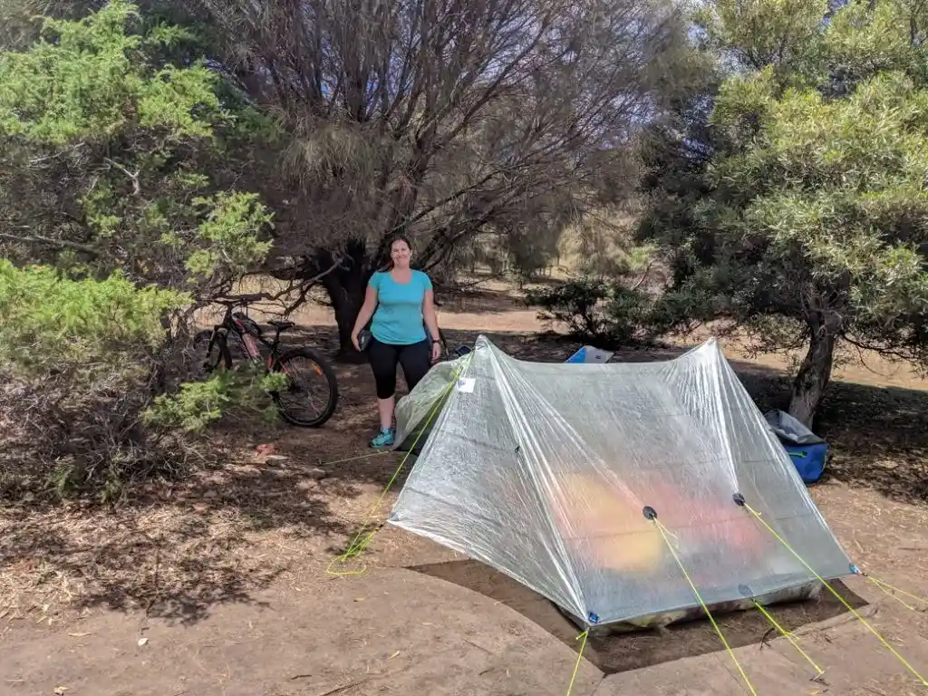 Camping at Darlington