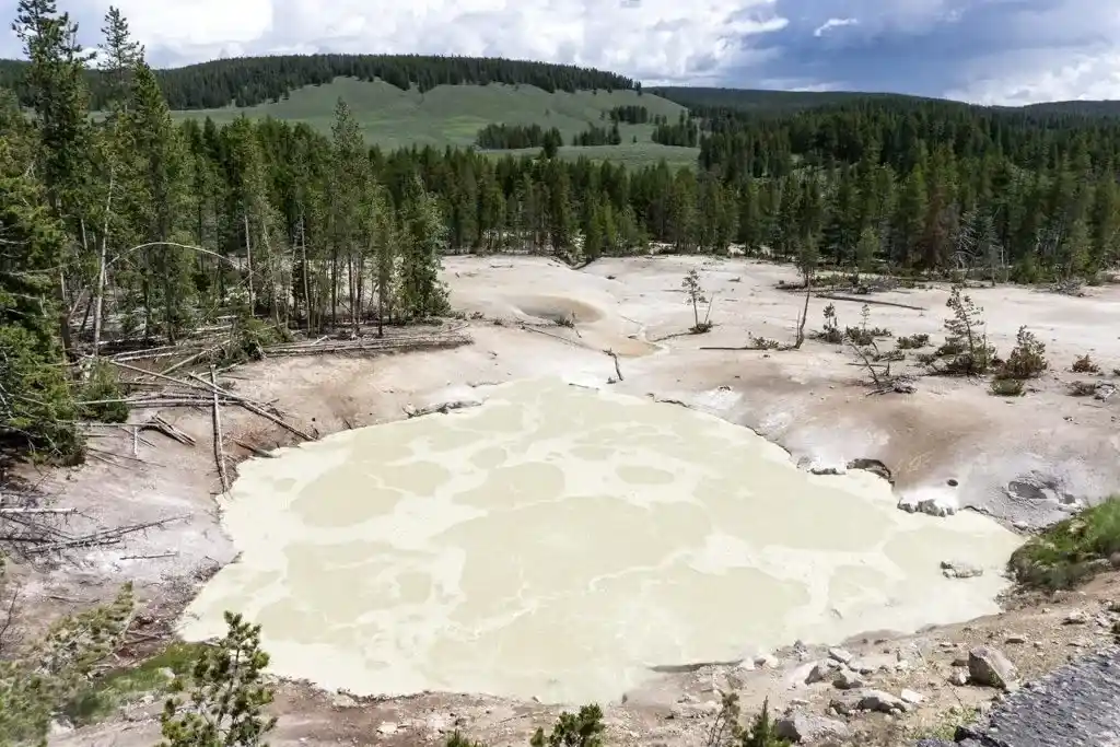 Mud Volcano in Yellowstone