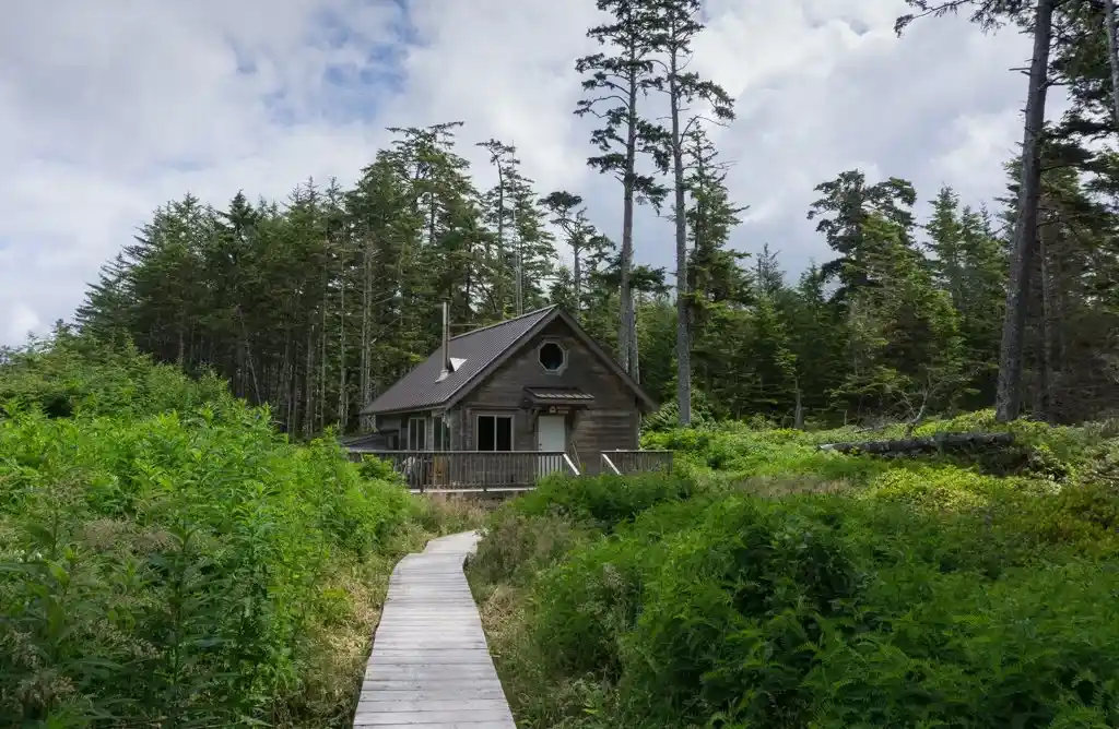 Cape Scott ranger cabin