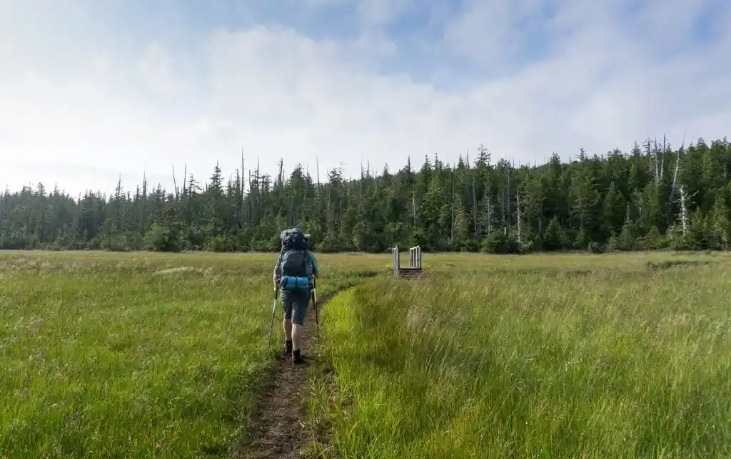 Hansen Lagoon on the Cape Scott Trail