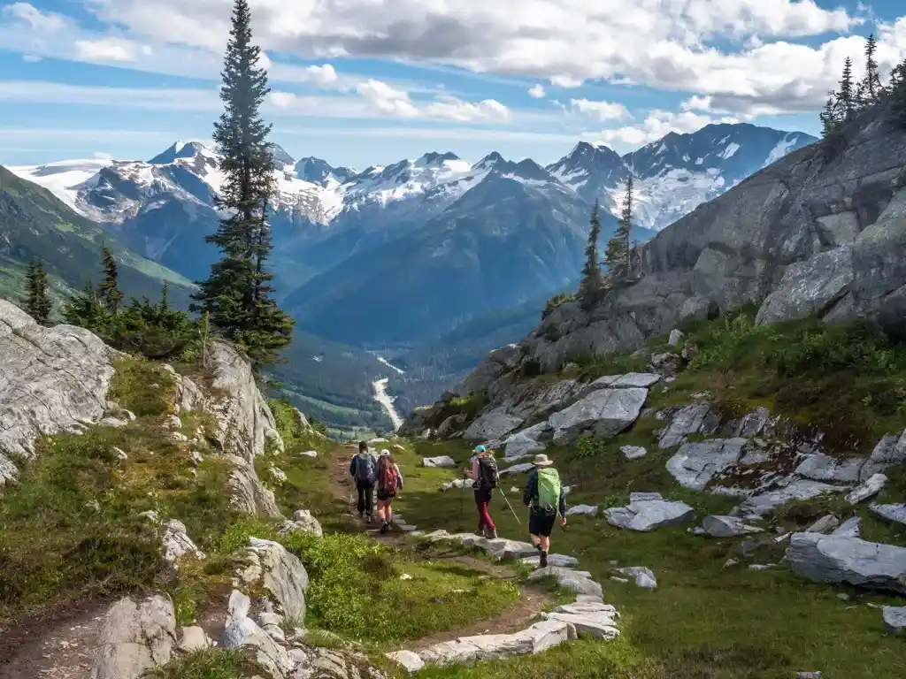 Hermit Meadows Trail in Glacier National Park