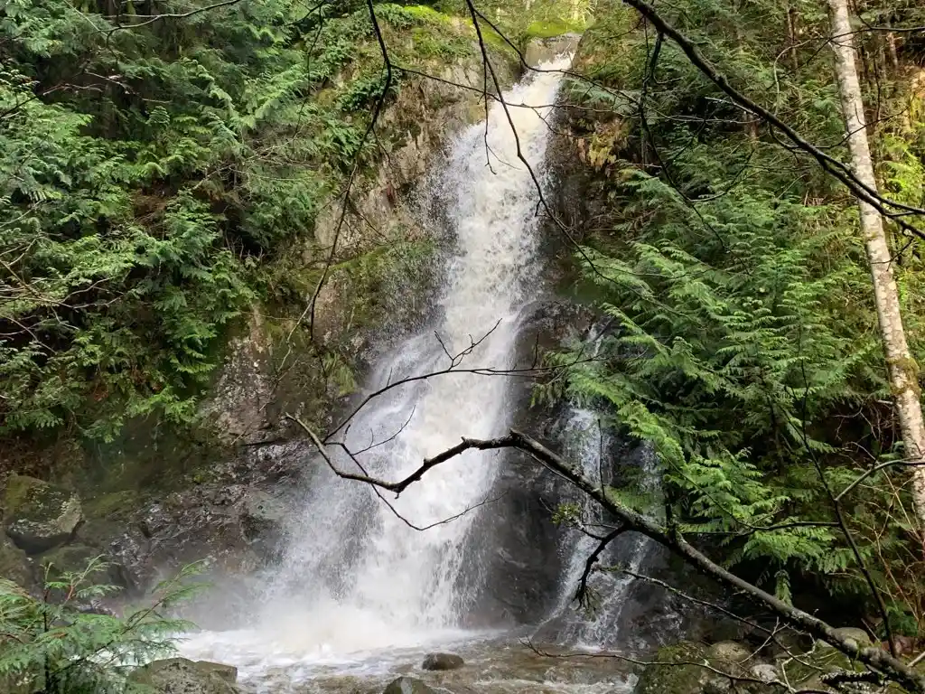 Langdale Falls on the Sunshine Coast, British Colmbia