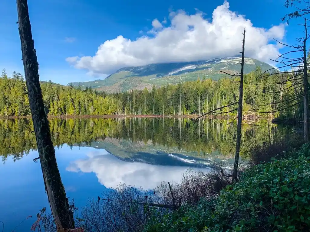 Brown Lake on way to Skookumchuck Narrows