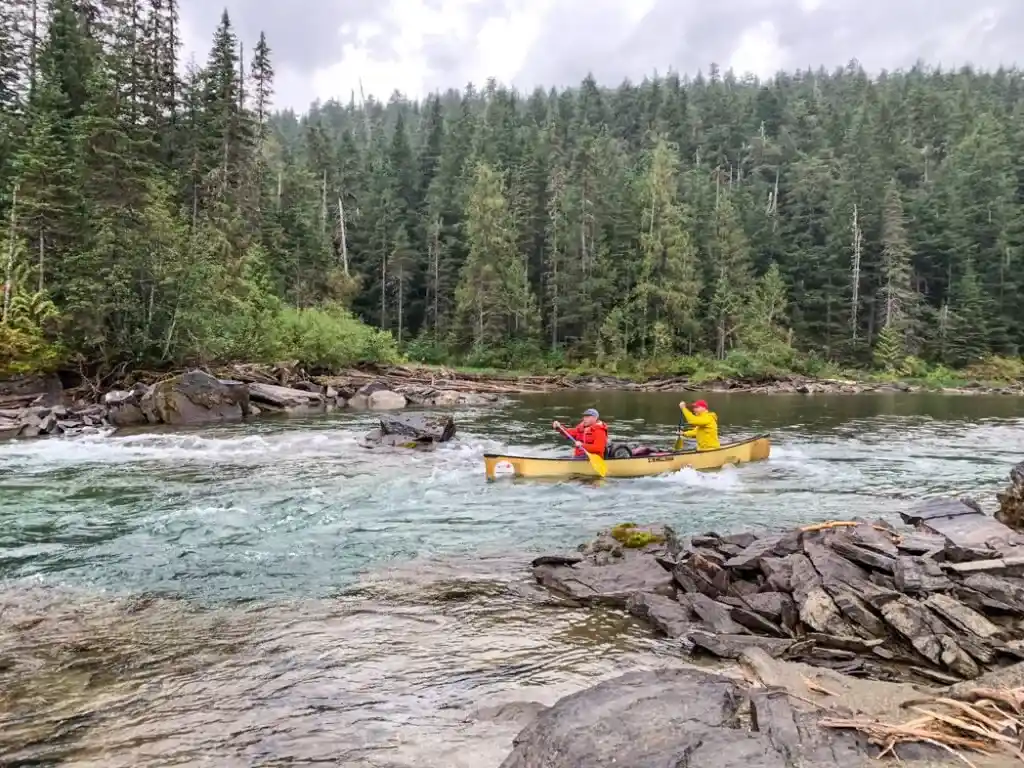 Rapids on the Isaac River