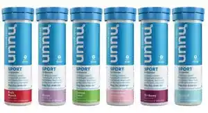 Nuun electrolyte drinks