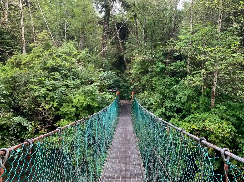 Sombrio River Suspension Bridge