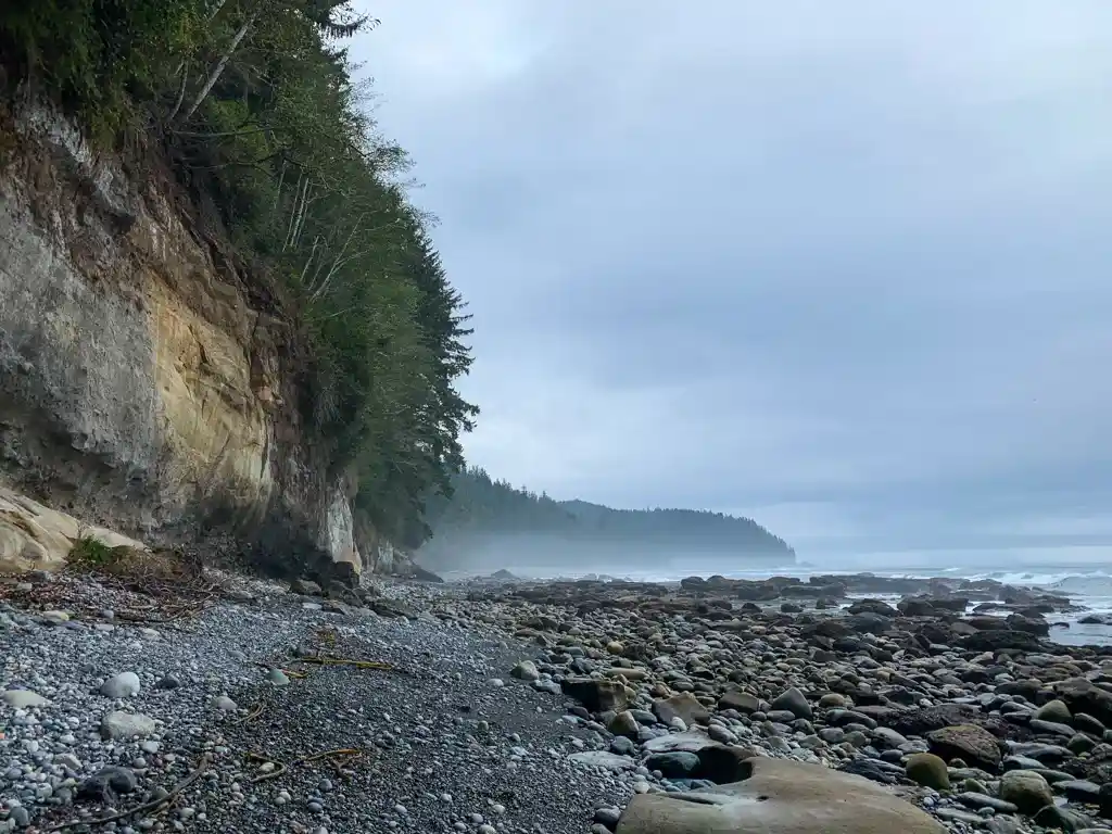 Cliffs at Sombrio Beach West