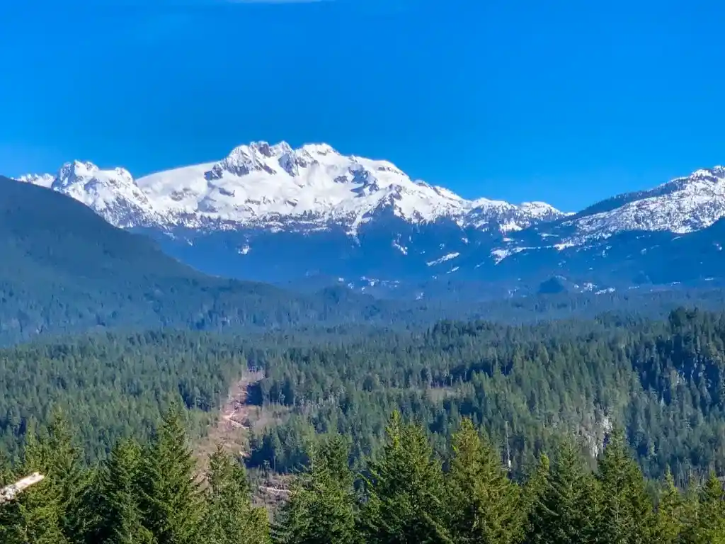 Mamquam Mountain from Mount Crumpit