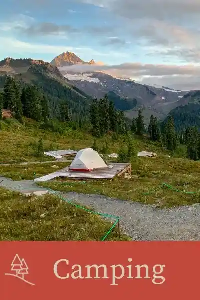 Camping category button