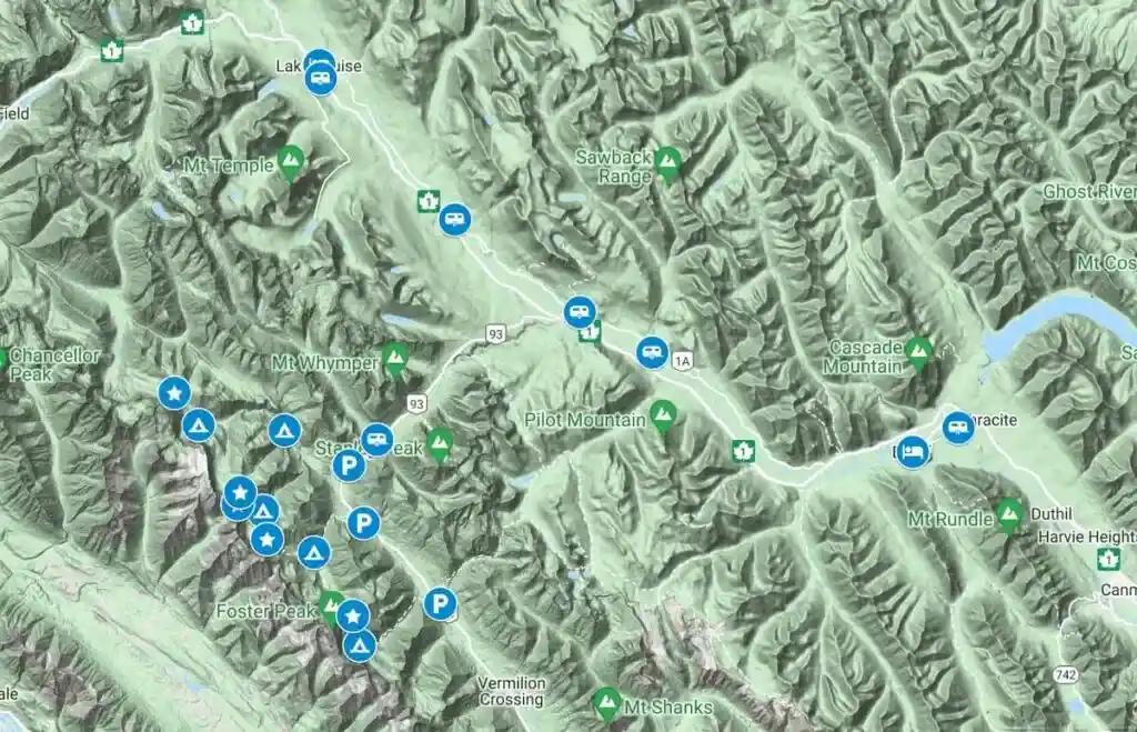 Rockwall Trail Google Map