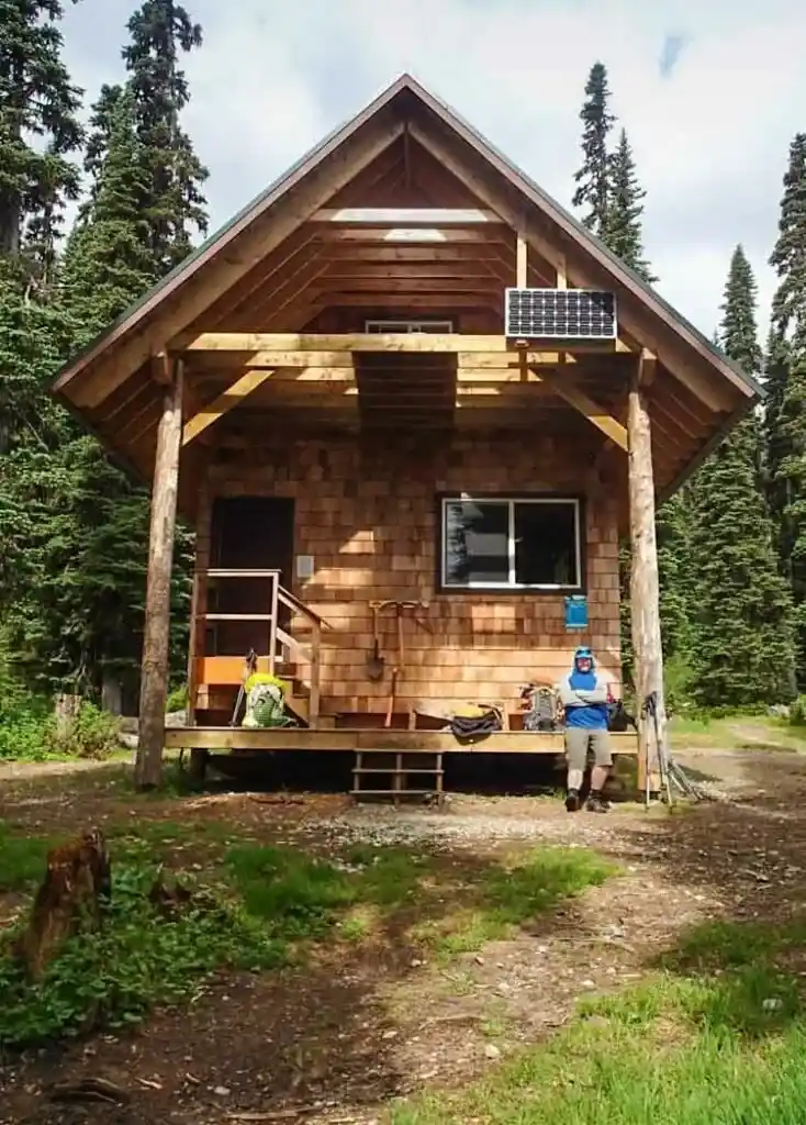 Tenquille Lake Hut near Pemberton