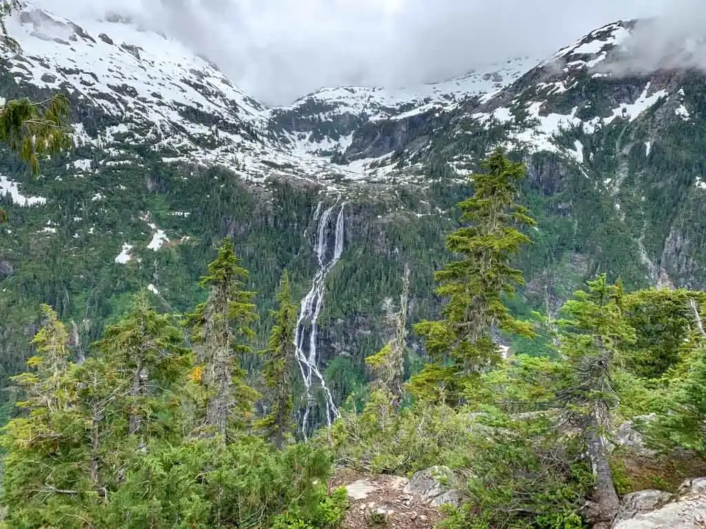 Della Falls from the Love Lake viewpoint