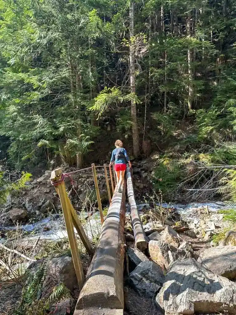 Bridge over M Creek (Yahoo Creek)