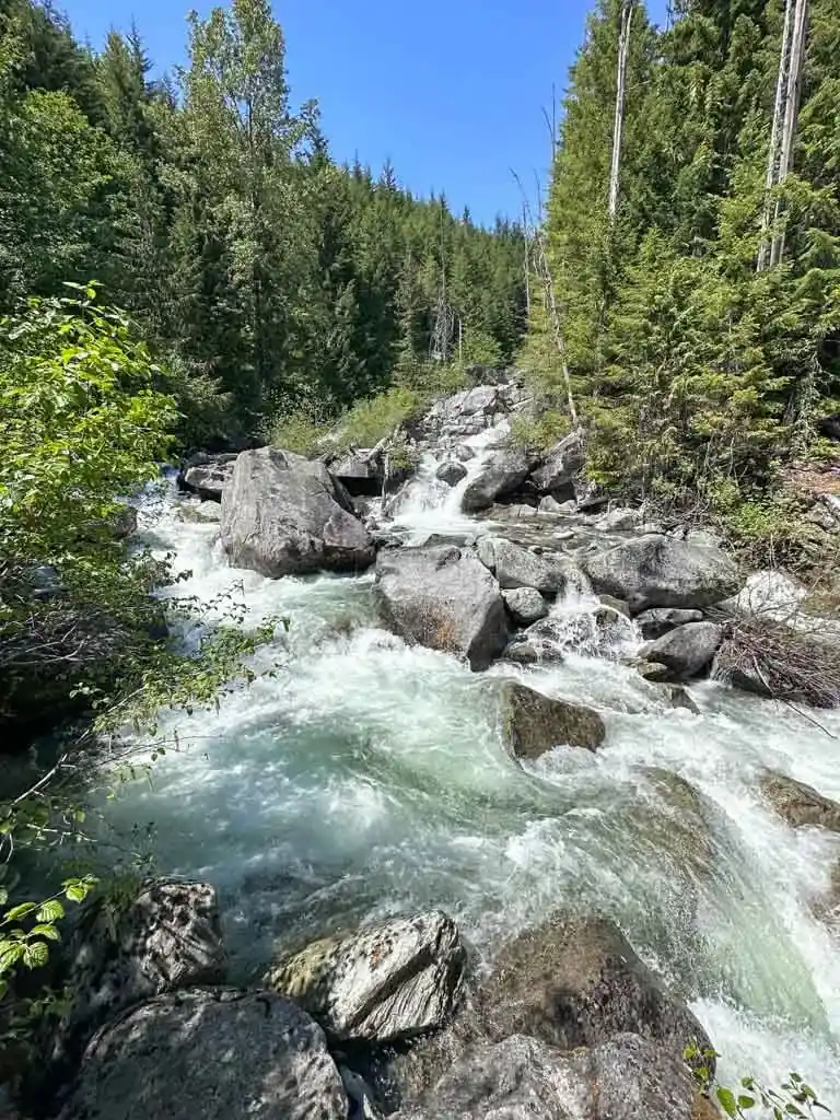 Twentyone Mile Creek in Whistler