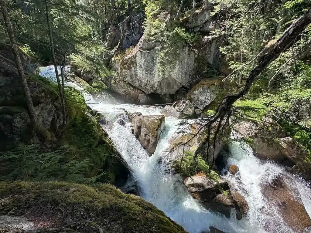 Rainbow Falls in Whistler