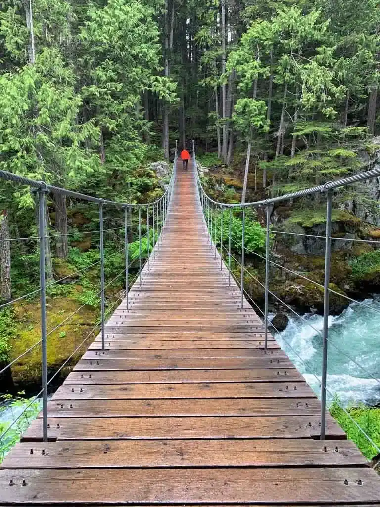 Whistler Train Wreck bridge