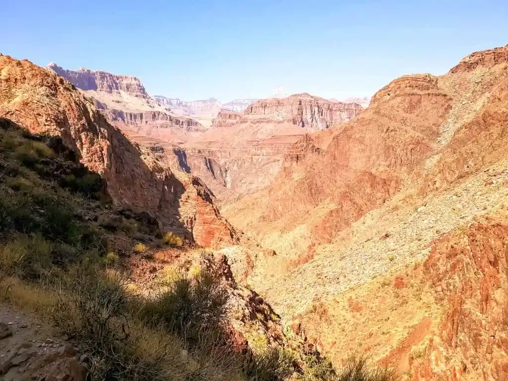 Morning light in the Grand Canyon