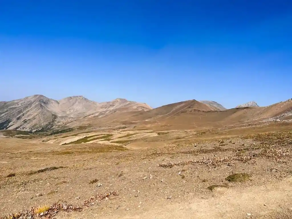 View from Big Shovel Pass