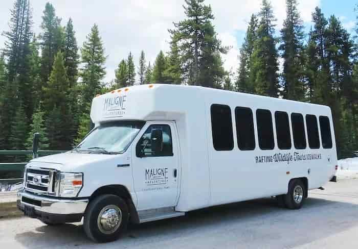Hiker shuttle for the Skyline Trail