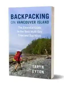 Backpacking on Vancouver Island book cover
