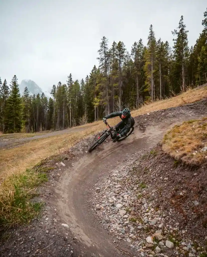 Mountain biking in Canmore