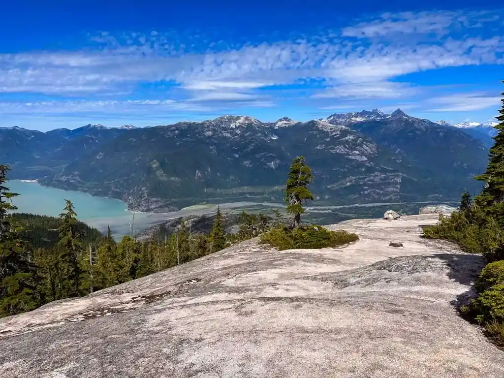 Viewpoint bluff on the Al's Habrich Ridge Trail