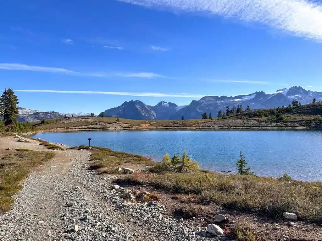 South Elfin Lake - the swimming lake