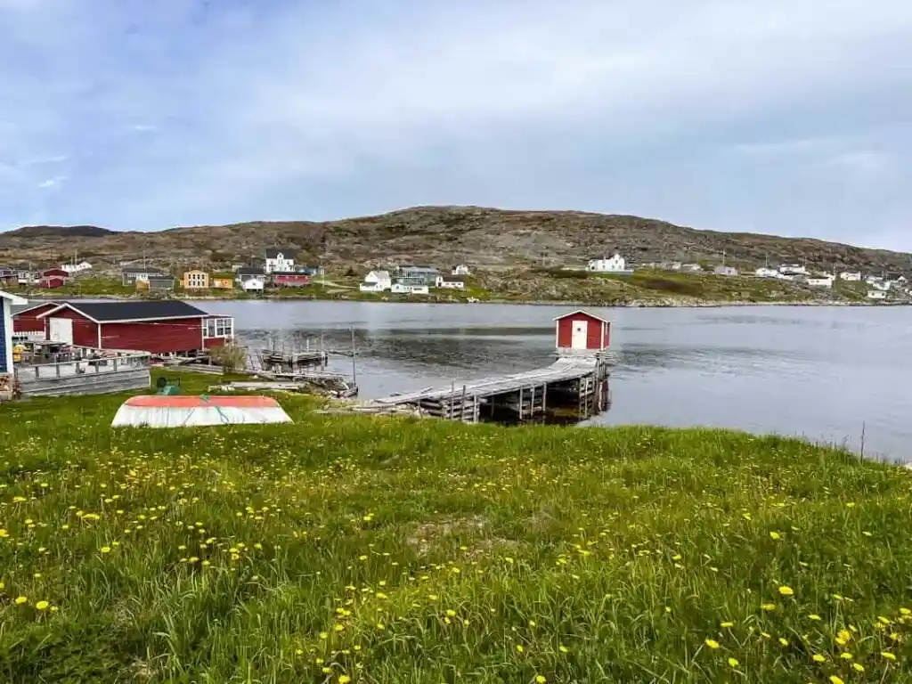 A fishing stage in the town of Fogo.