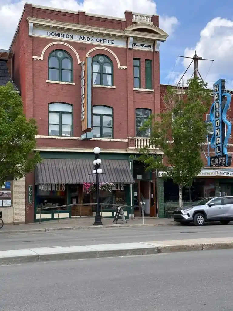 An old building in Moose Jaw, Saskatchewan